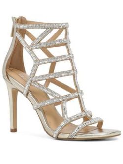 Aldo Norta Caged Metallic Sandal